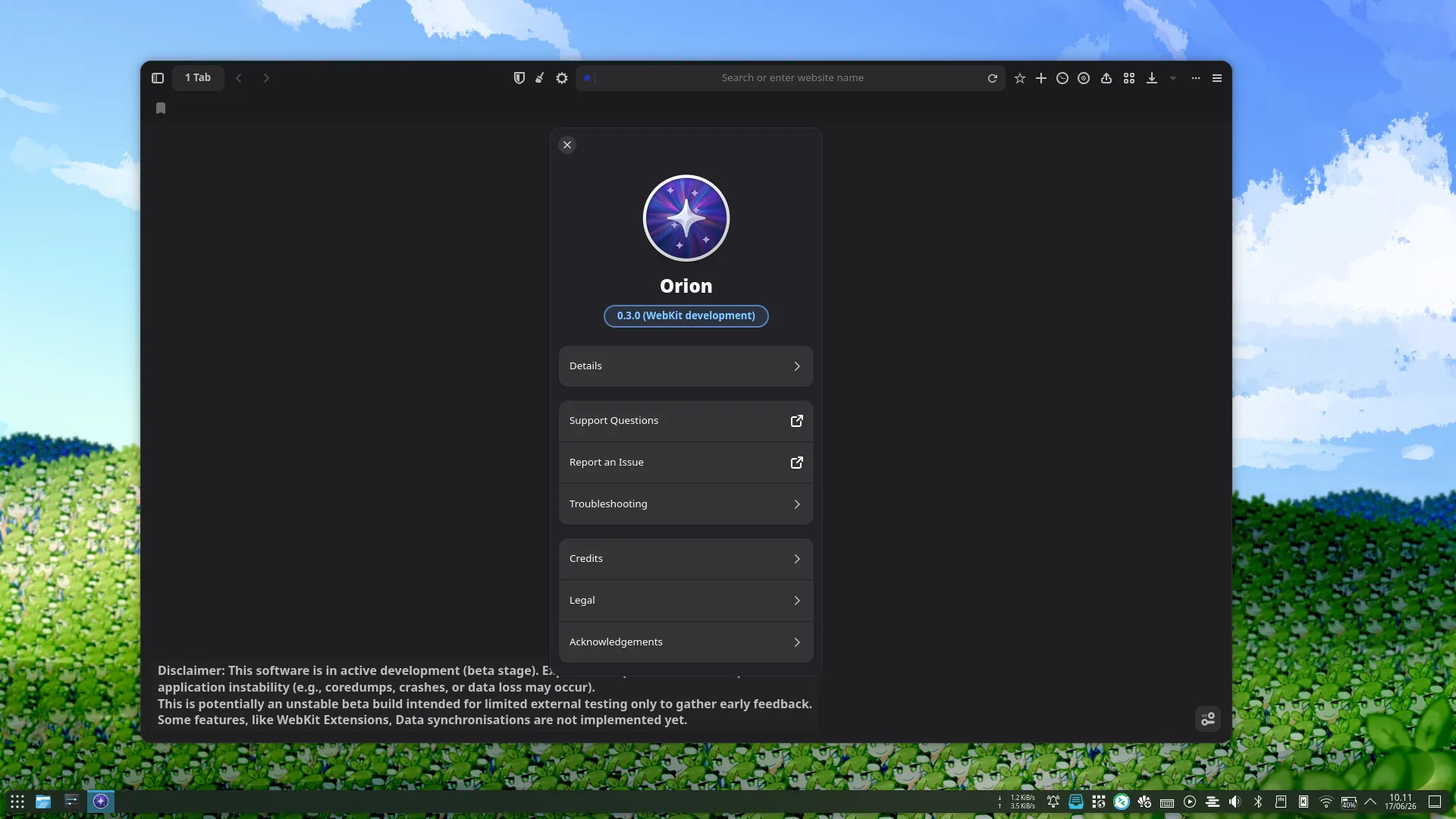 Orion Beta